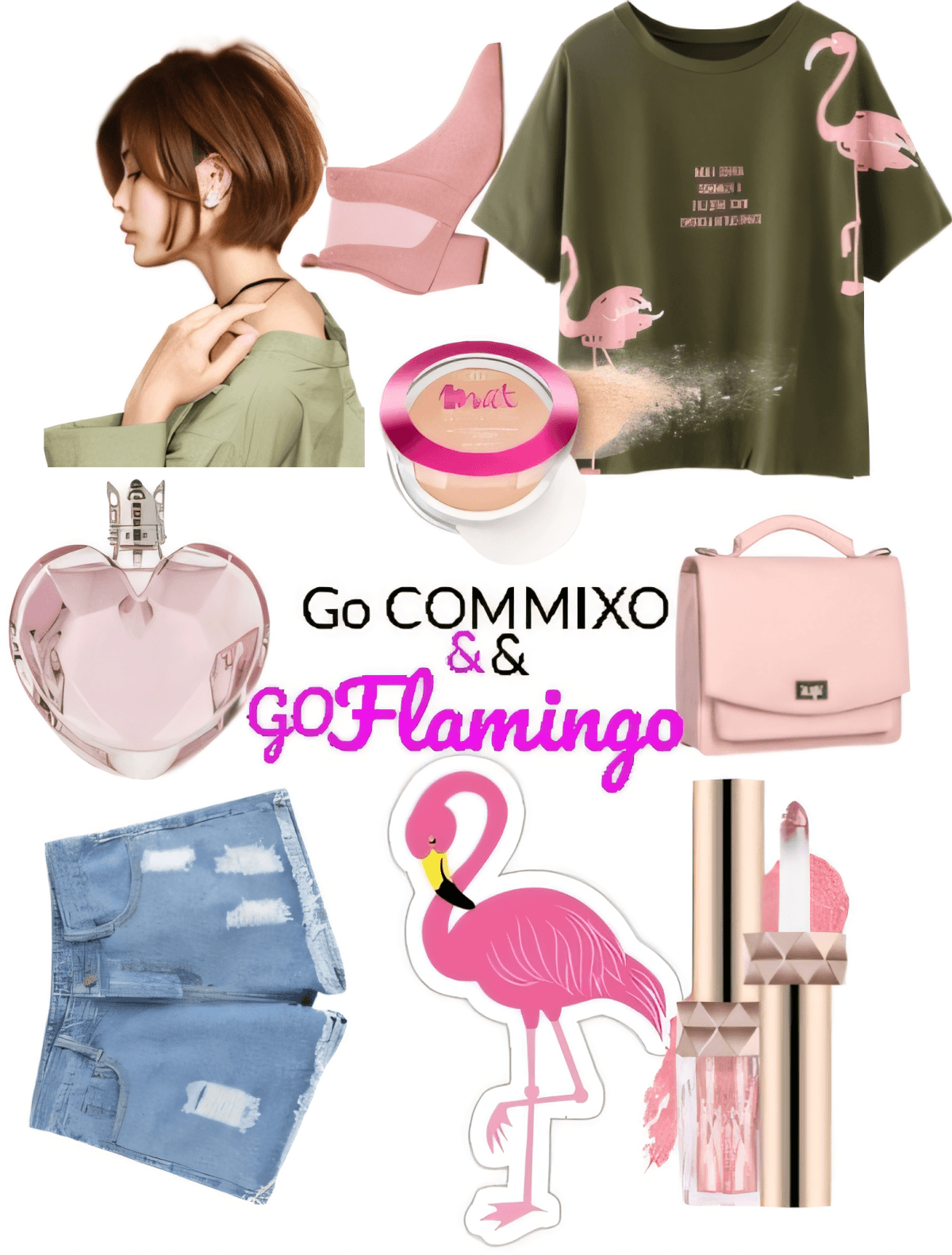 Pink Flamingo Paradise: Urban Chic Meets Whimsical Charm by Miloni Jhaveri