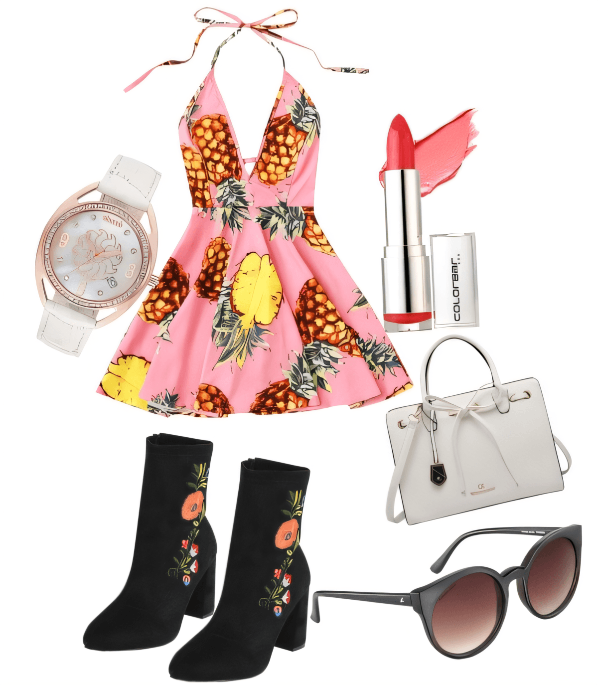Tropical Paradise Meets City Chic Tropical Paradise Meets City Chic by Aishwrya gupta
