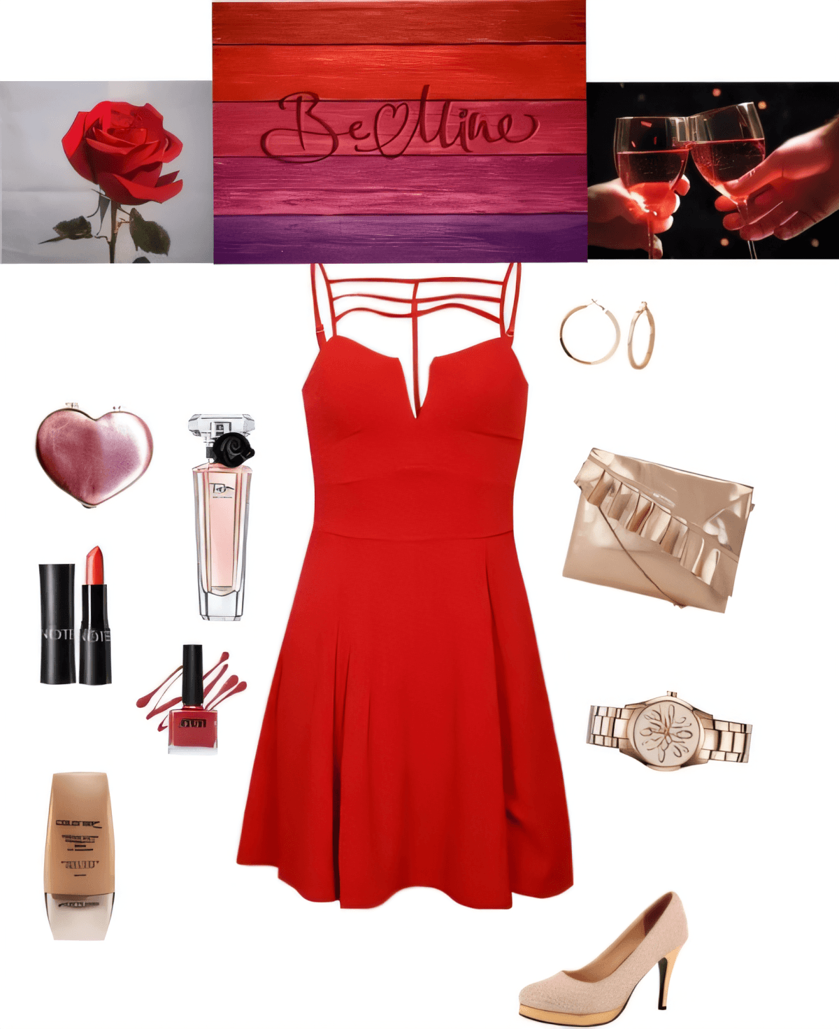Lady in Red: A Romantic Evening Affair by Cheryl Dsouza