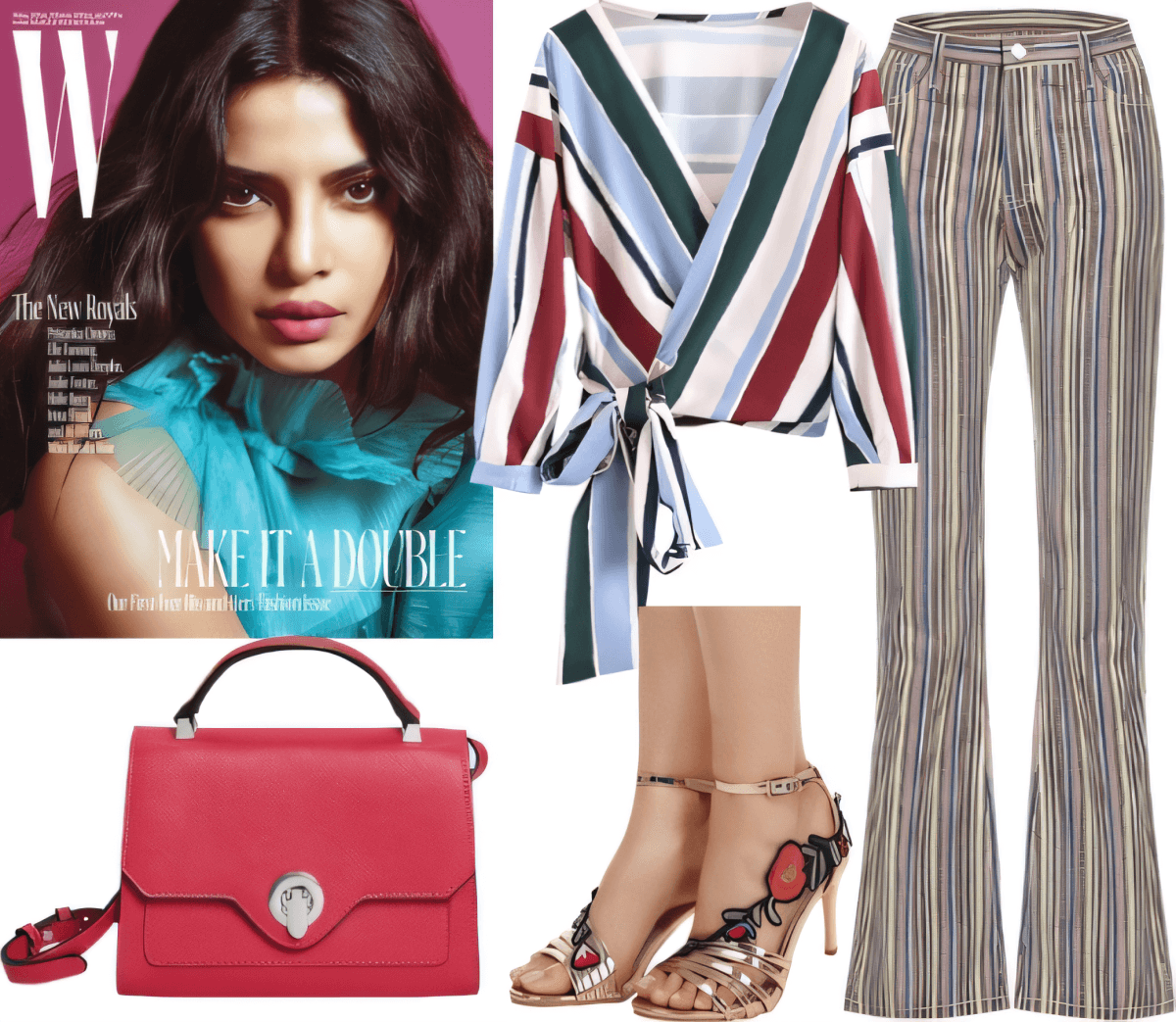 Retro Stripes & Modern Edge: The Perfect Day-to-Night Statement by Jagreeti Singh