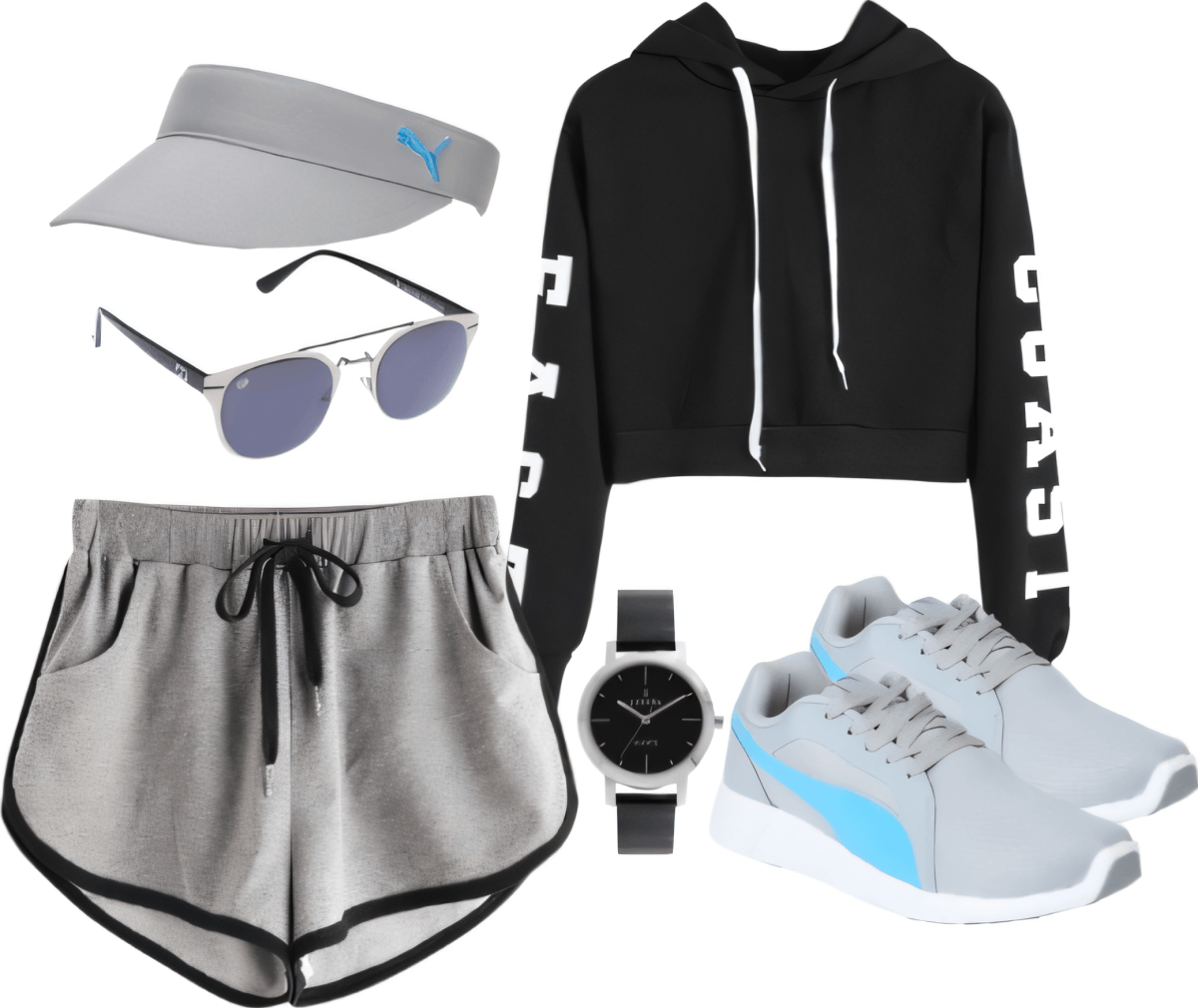 Sporty Chic Weekend Warrior by Rubina Shaikh