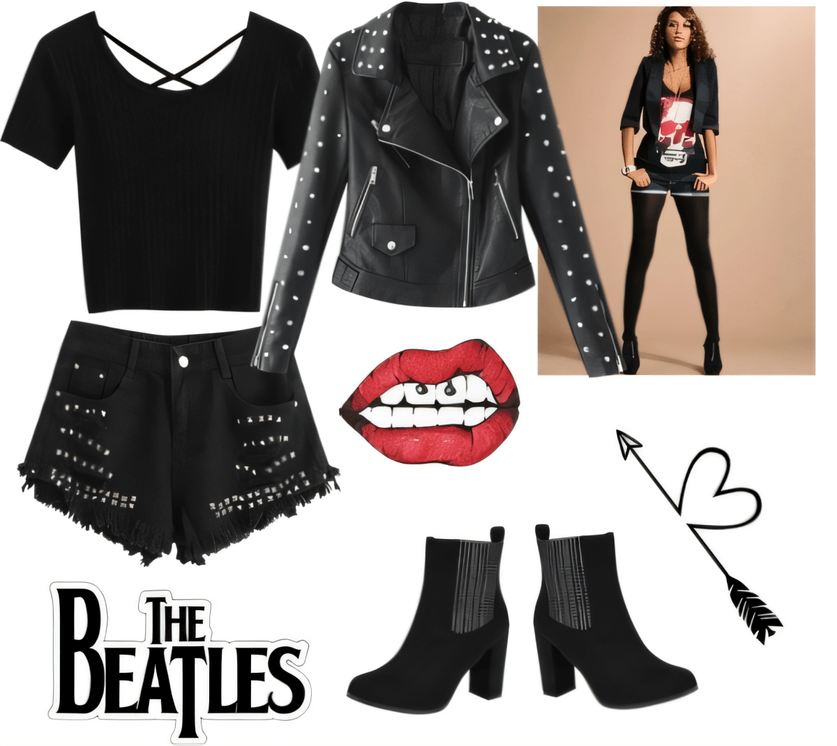Rock 'n' Roll Rebel: The Beatles-Inspired Edge by Jagreeti Singh