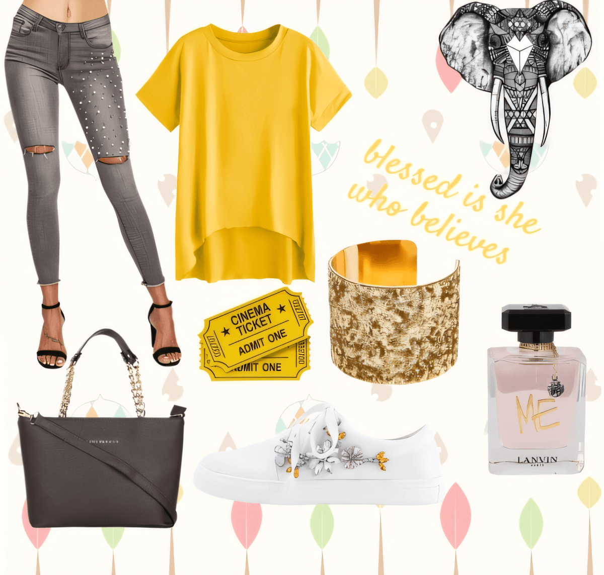 Urban Sunshine: Casual Chic with a Golden Touch by Akancha Jain