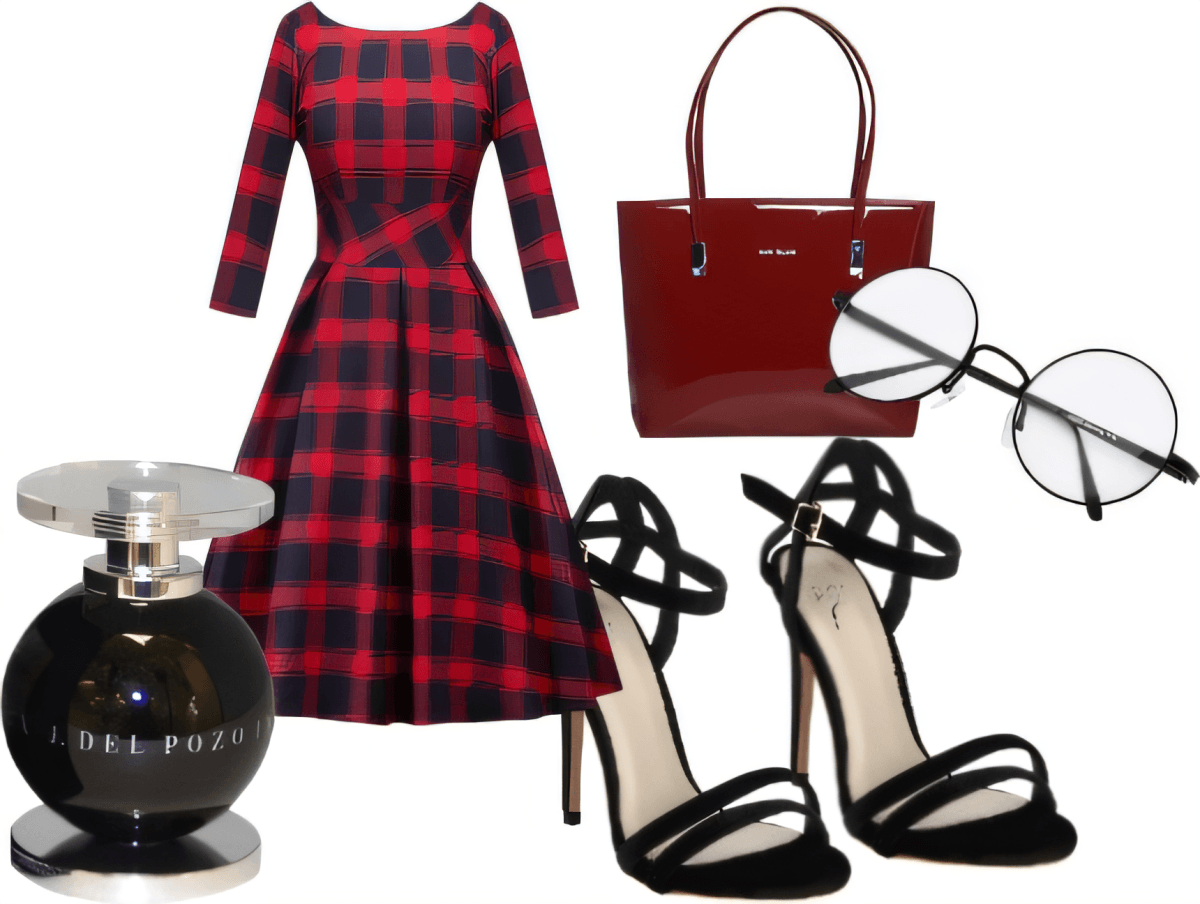 Retro Radiance: Classic Buffalo Check with Modern Edge by Sushmita Jorwal