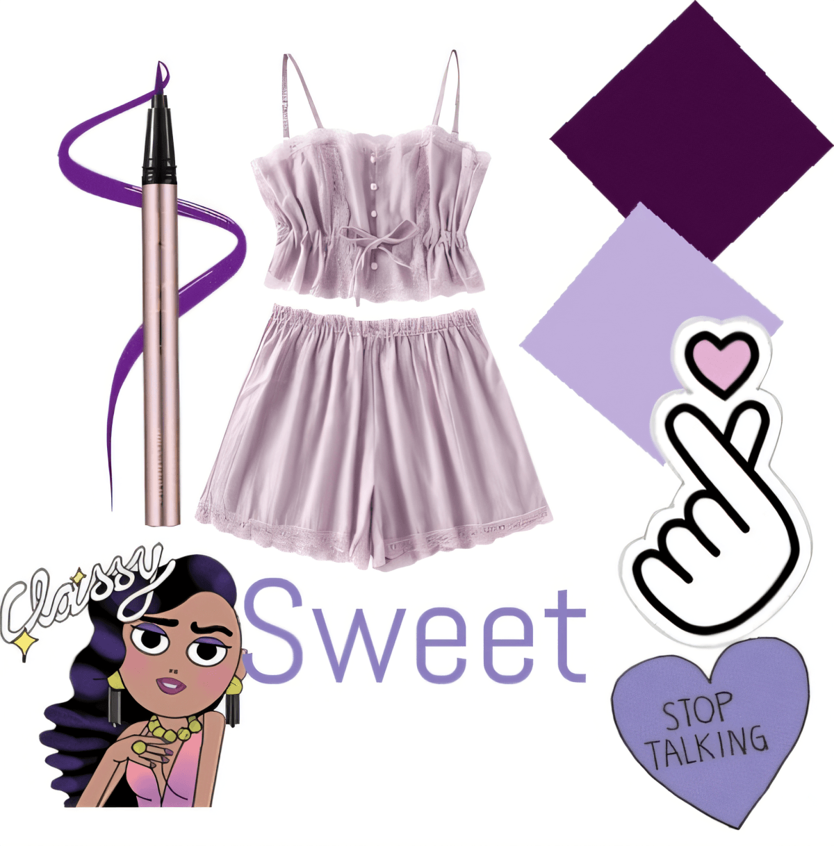 Lilac Dreams & Purple Reign by Miloni Jhaveri