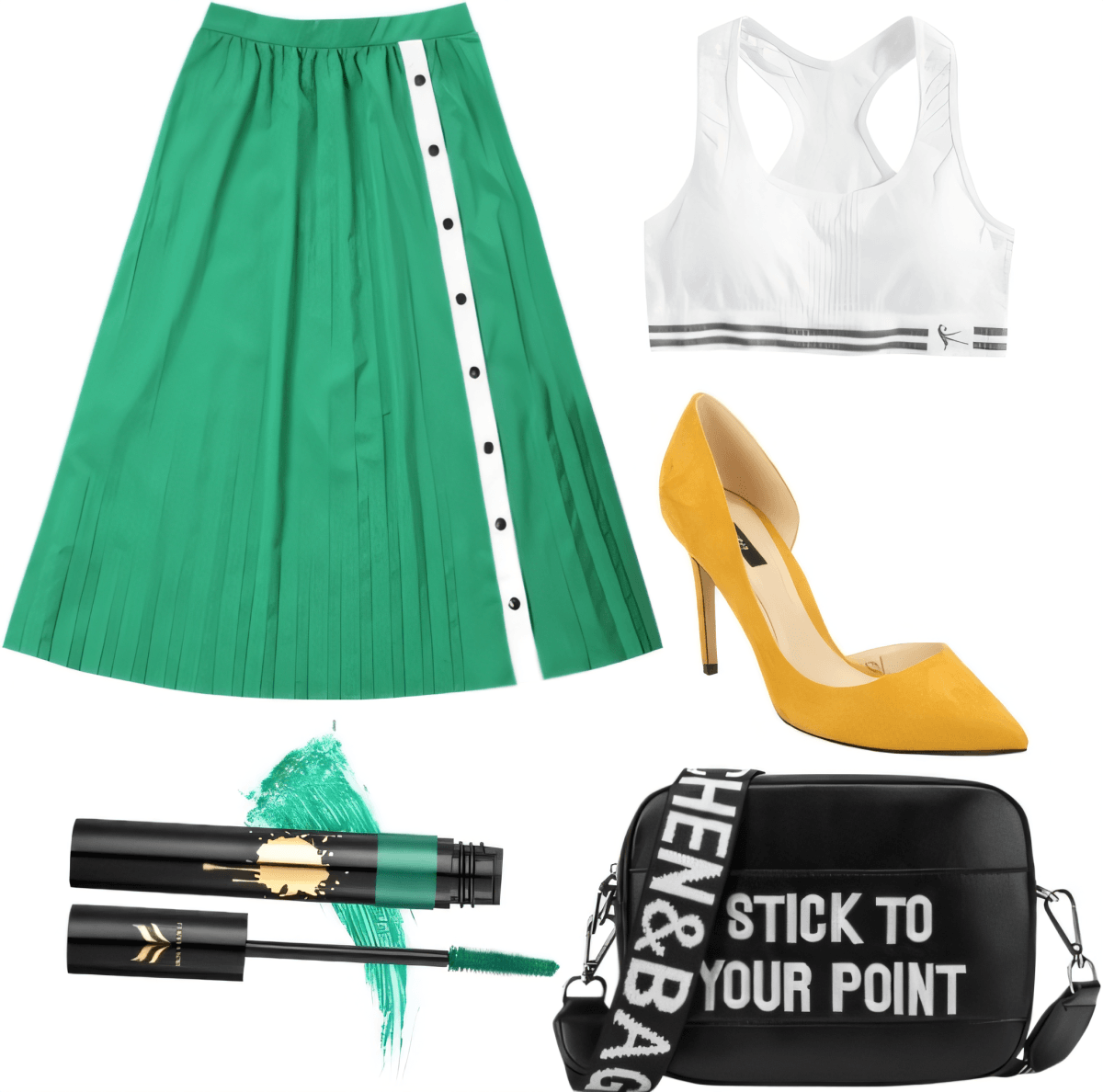 Green Goddess: Sporty Meets Street Style by Miloni Jhaveri
