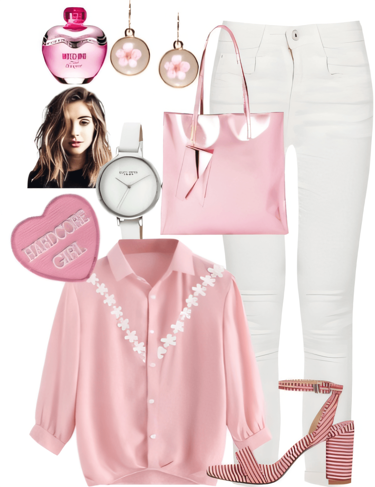 Sweet Serenity: Pink & White Romance by Pragya Sharma