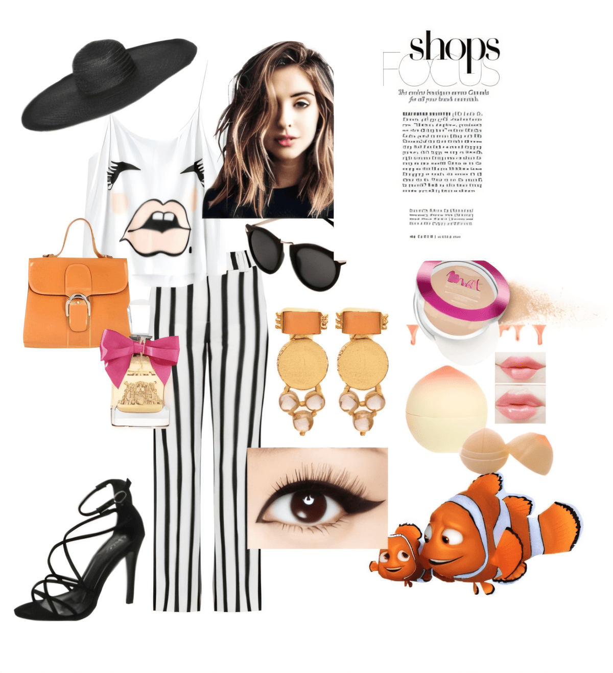 Clownfish Chic: Whimsical Stripes & Finding Nemo Vibes by ravneet.bijan