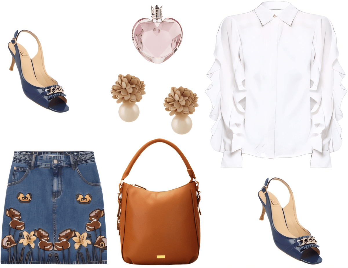 Whimsical Denim & Ruffles: A Modern Romance by Talya Verma