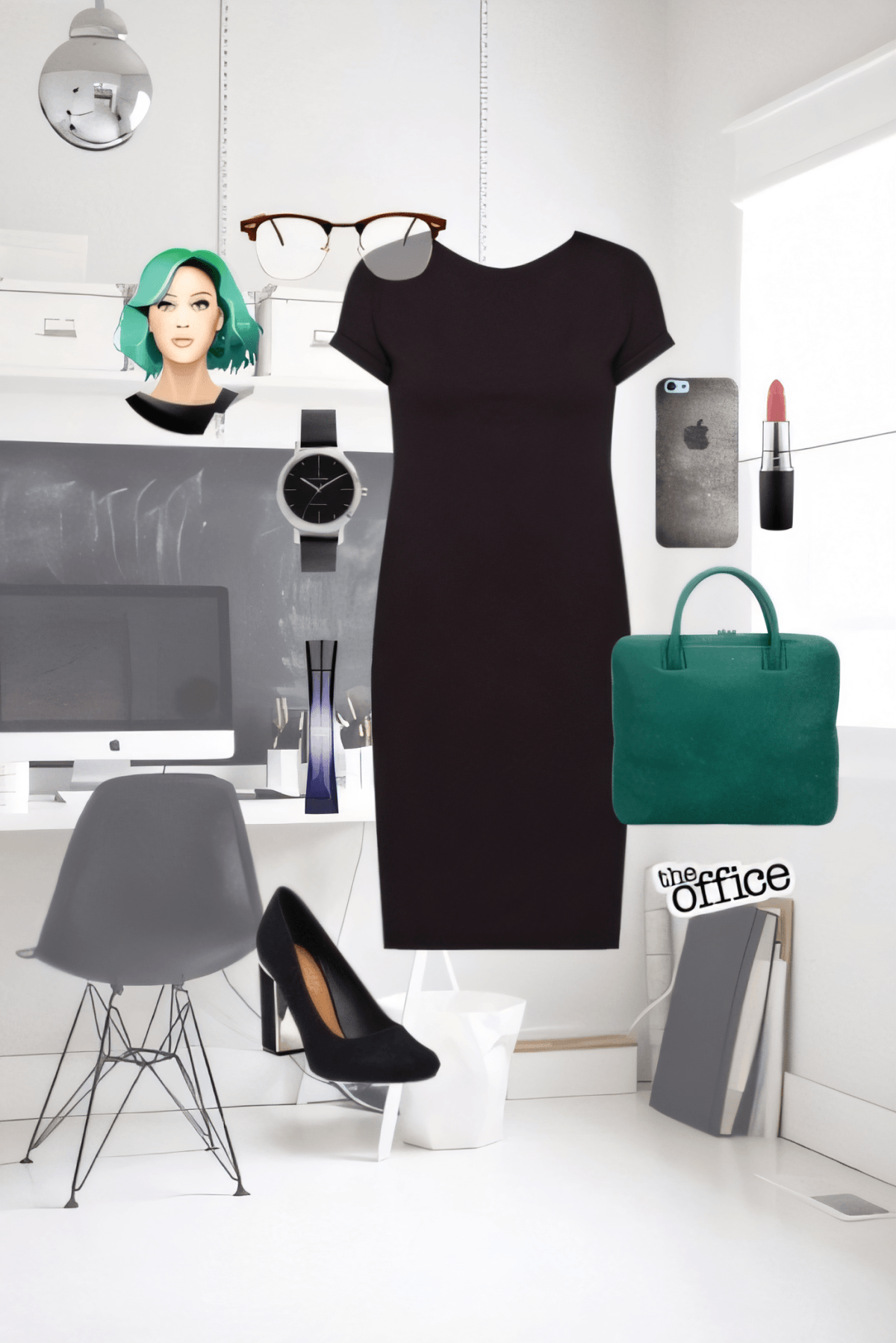 The Green-Accented Power Player: Modern Professional with an Edge by Akancha Jain