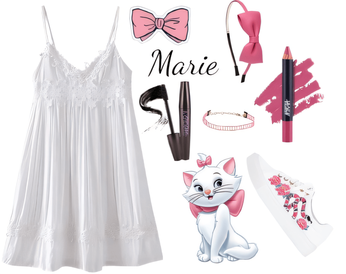 Marie's Ethereal Garden Party: A Whimsical White and Pink Dream by Cheryl Dsouza