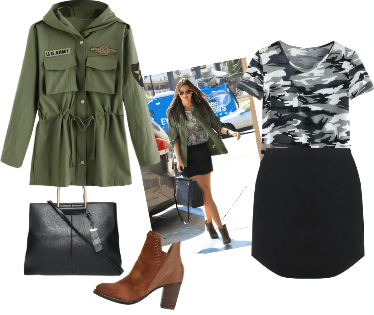 Military Chic Meets Urban Edge: The Perfect Utility-Luxe Ensemble by kritika