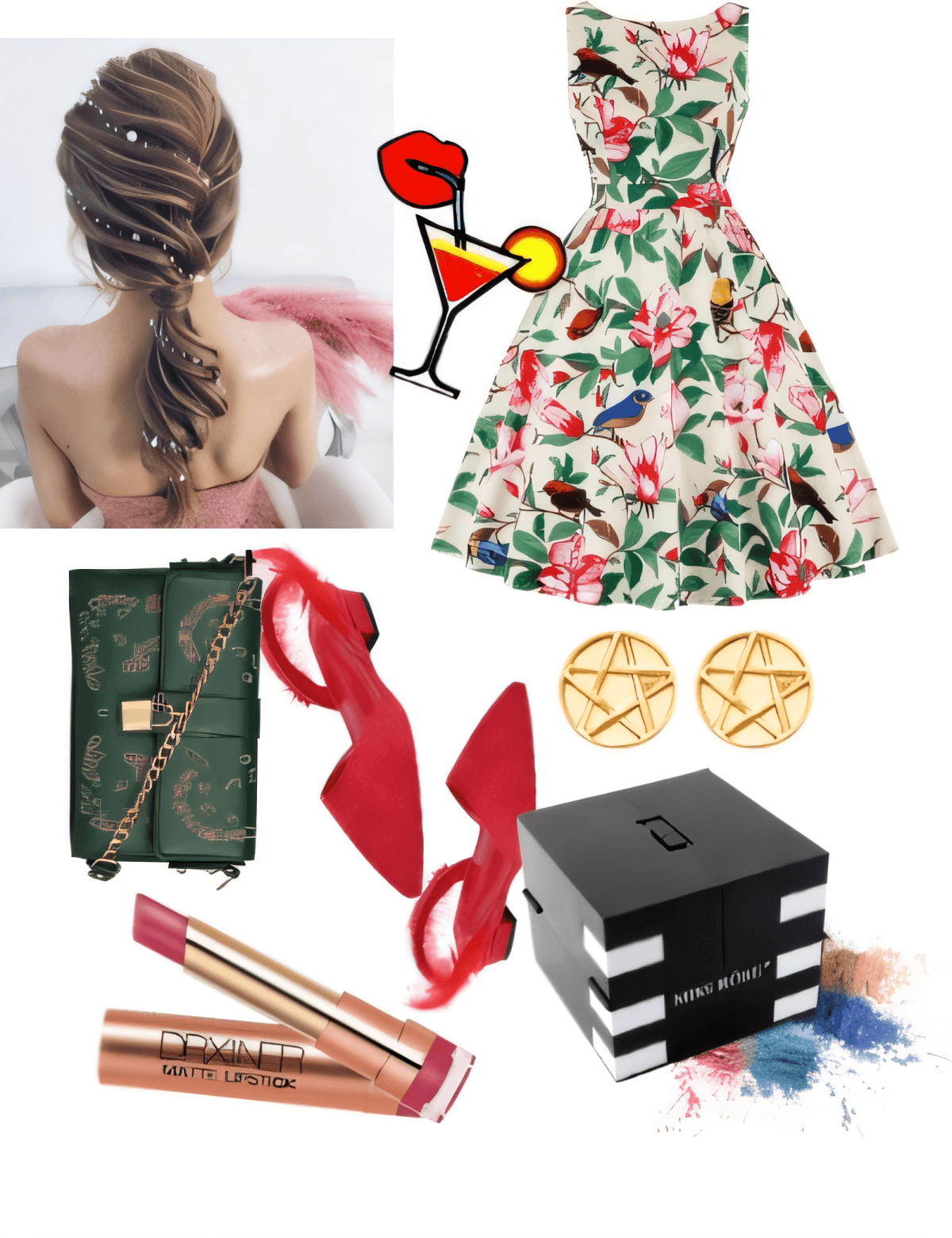 Tropical Paradise Meets Vintage Glamour Tropical Paradise Meets Vintage Glamour by alka