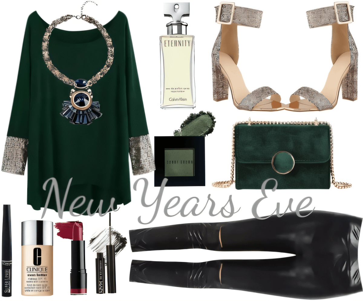 Emerald Elegance: A Glittering New Year's Eve Dream by Cheryl Dsouza