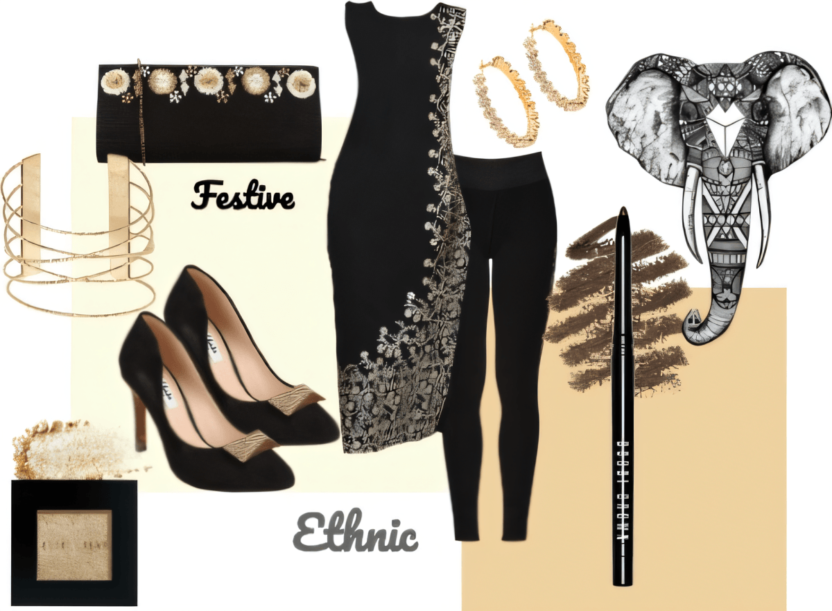 Midnight Majesty: Ethnic Fusion Glamour by Anshita Srivastava