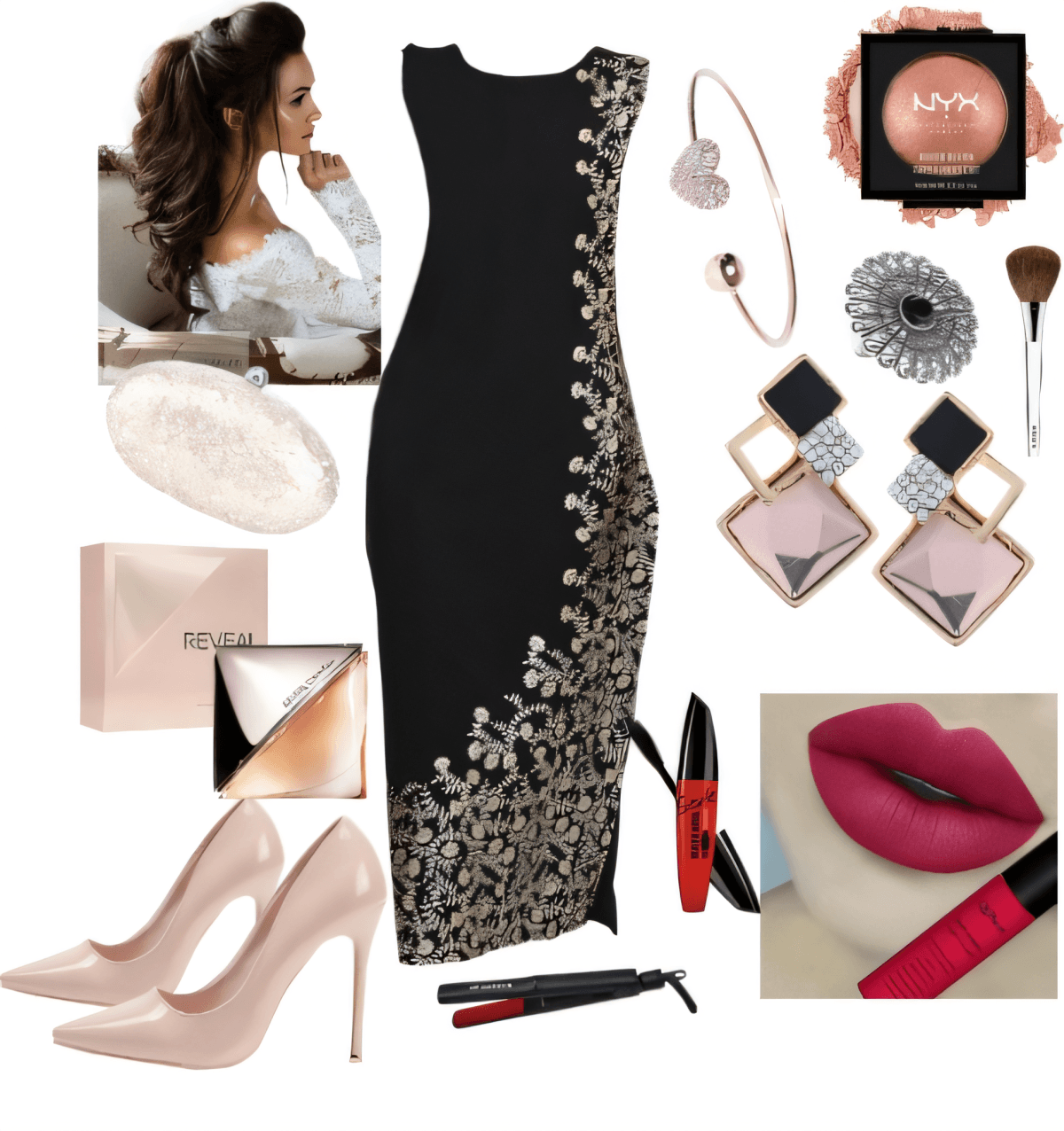 Midnight Elegance: Where Classic Glamour Meets Modern Romance by komal kapoor rathy