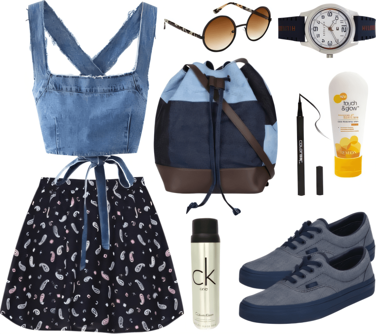 Denim Dreams & Summer Vibes: The Perfect Casual-Chic Ensemble by Cheryl Dsouza