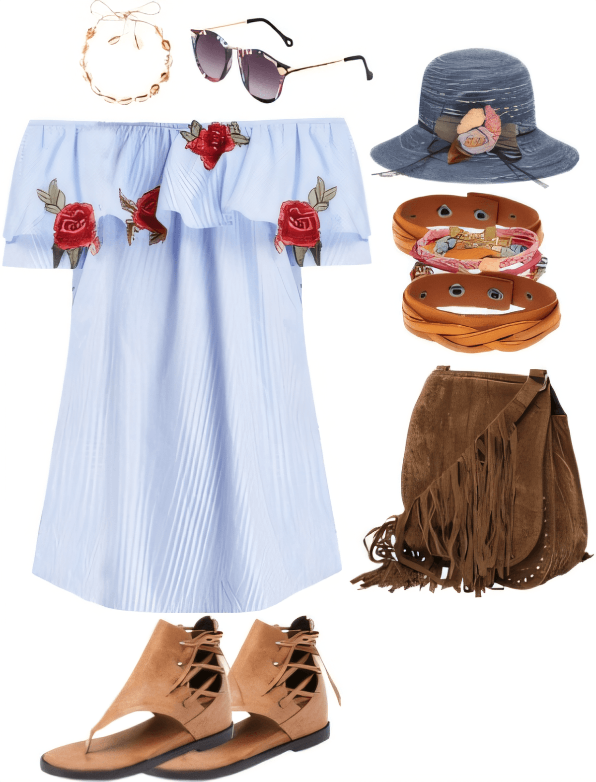 Boho Prairie Dream: A Free-Spirited Summer Symphony by priyanka lata