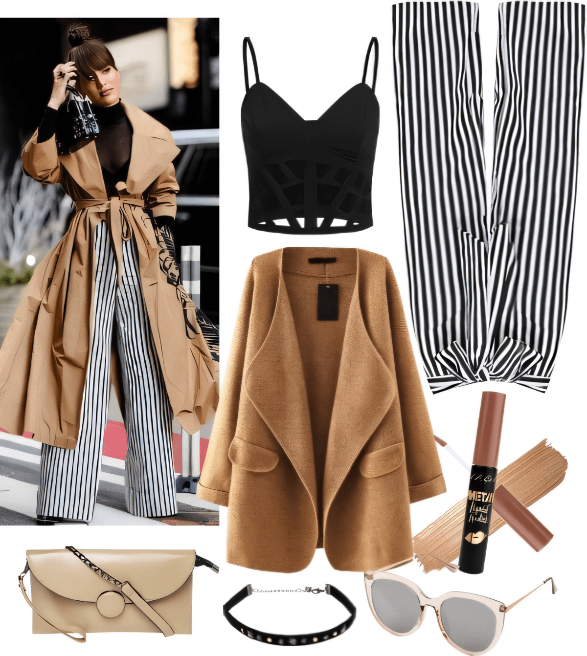 Parisian Chic Meets Urban Edge: The Perfect Striped Statement Parisian Chic Meets Urban Edge: The Perfect Striped Statement by kiran