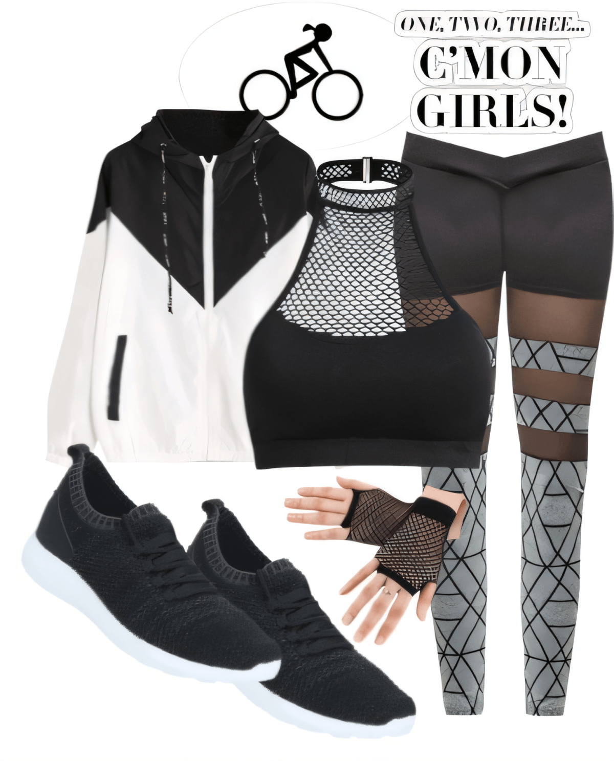 Urban Rider: Sleek Athletic Mesh Maven by Pragya Sharma