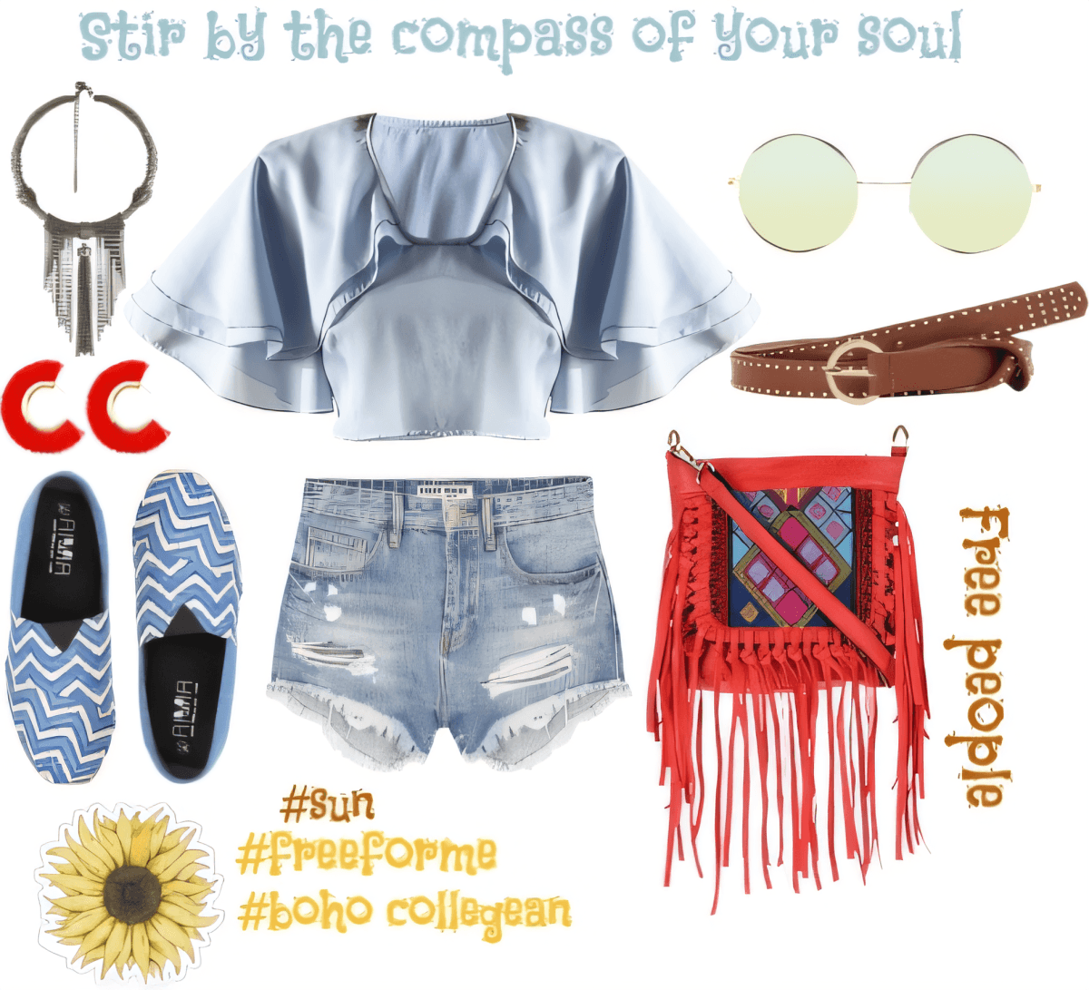 Sunflower Soul: A Free-Spirited Boho Summer Dream by Prarthana M