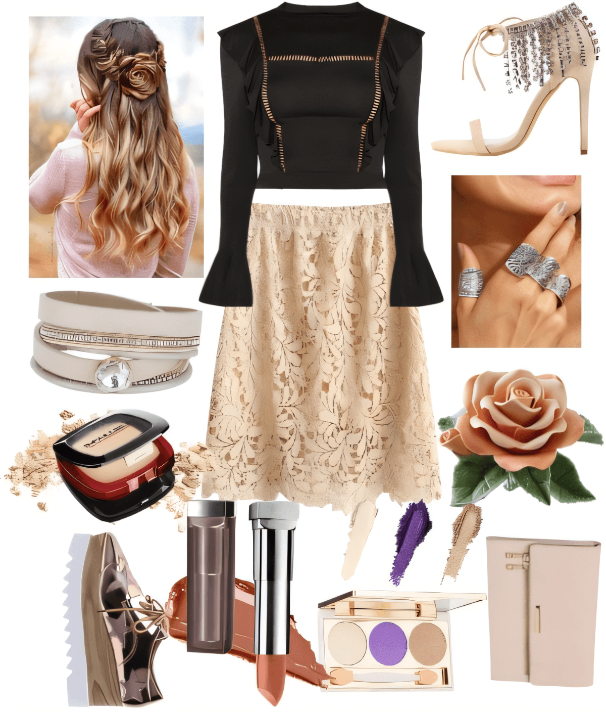 Romantic Rebel: Where Lace Meets Edge Romantic Rebel: Where Lace Meets Edge by Miloni Jhaveri