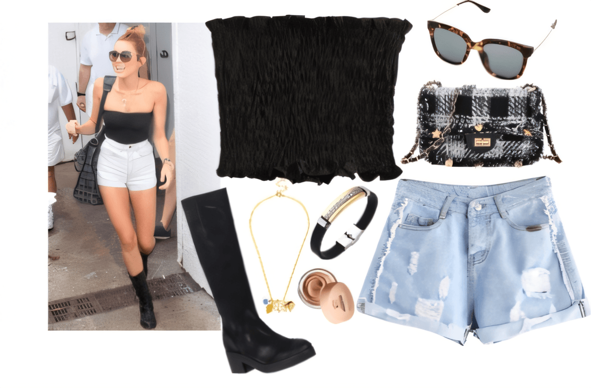 Edgy Chic Summer Rebel: The Black & Denim Power Play Edgy Chic Summer Rebel: The Black & Denim Power Play by mahima