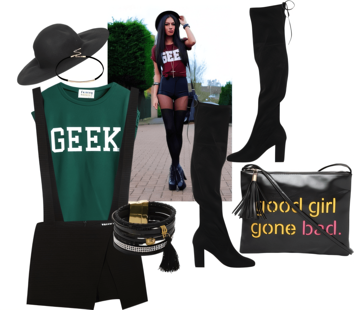 Geek Chic Gone Bold: Urban Edge Meets Nerdy Cool by Akancha Jain
