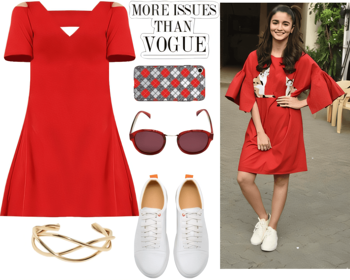 Red-Hot Casual Chic: The Perfect Balance of Comfort & Style by Rubina Shaikh
