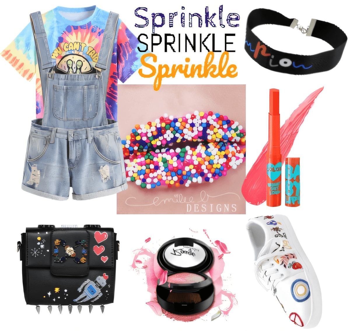 Sprinkle of Fun: Tie-Dye & Denim Dream Sprinkle of Fun: Tie-Dye & Denim Dream by Miloni Jhaveri
