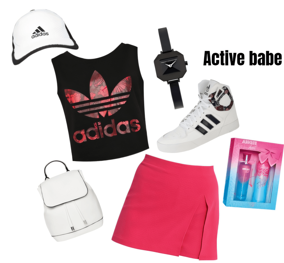 Sporty-Chic Athleisure Queen by sanyakhurana25