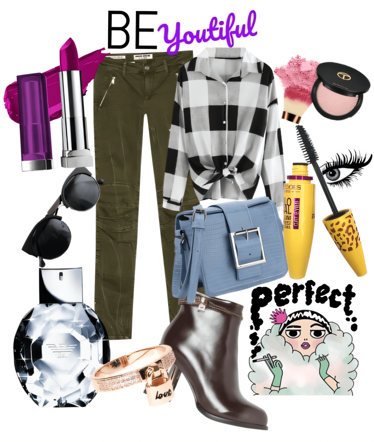 Buffalo Check Chic: Urban Explorer's Dream Ensemble by Miloni Jhaveri
