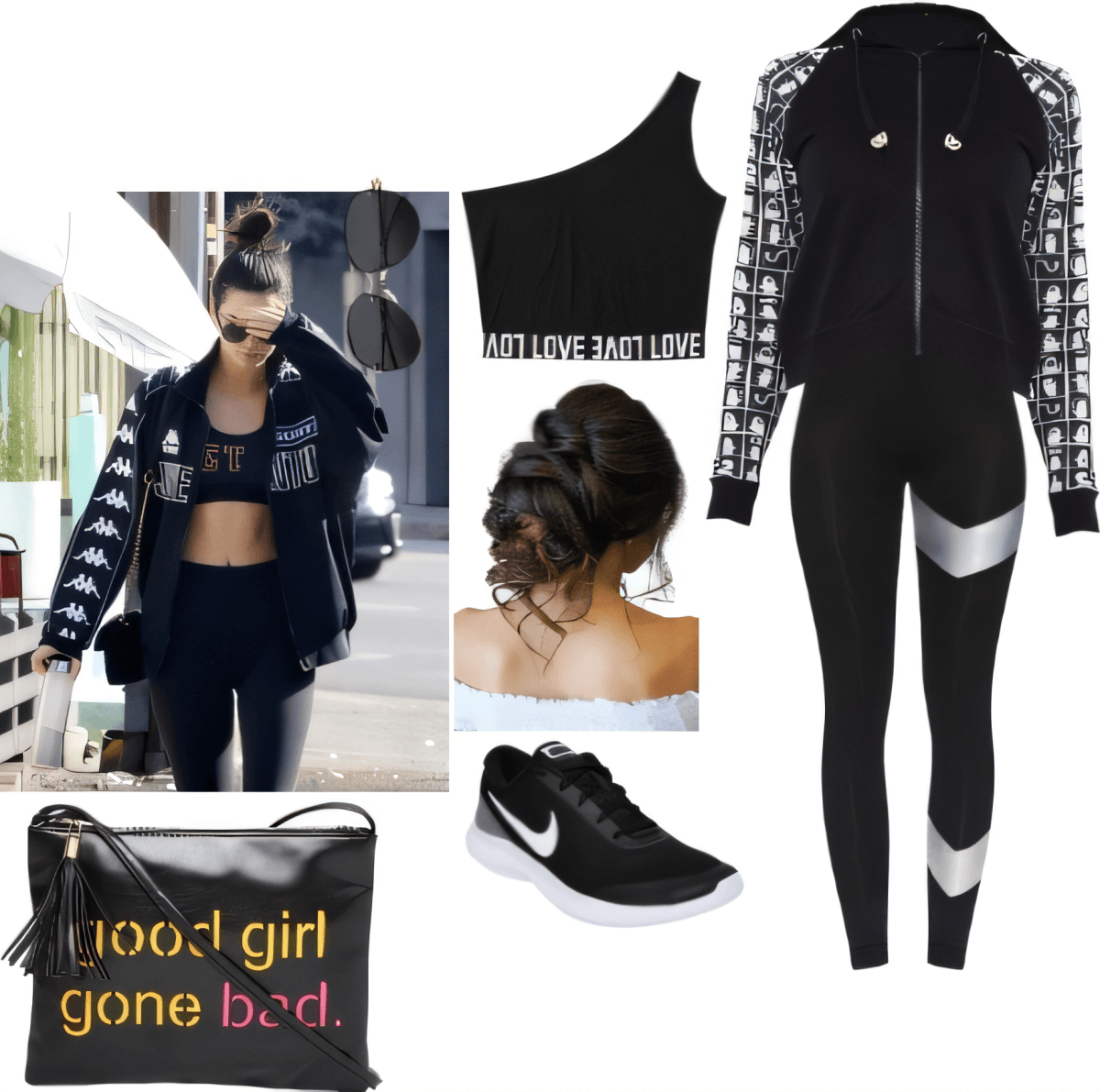 Bad Girl Chic: Athletic Luxe with an Edge by Ruksar Rehman