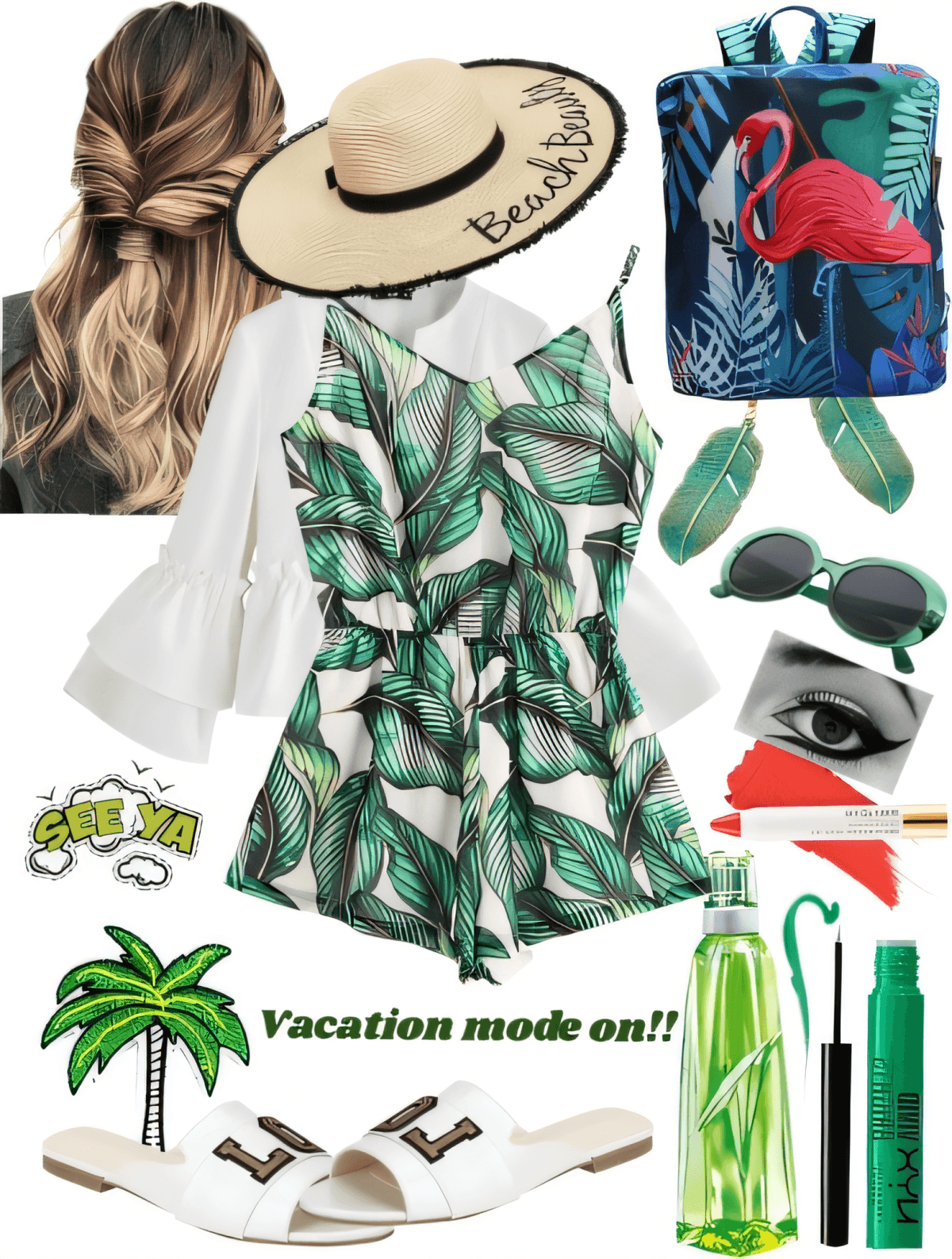 Tropical Paradise Getaway: Beach-to-Brunch Botanical Bliss Tropical Paradise Getaway: Beach-to-Brunch Botanical Bliss by SAKSHI GAUR