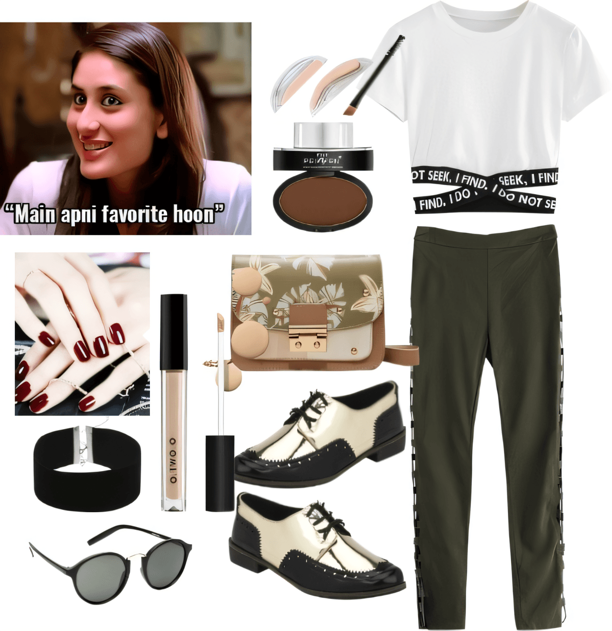 Monochrome Maven with a Prep School Edge by nisha