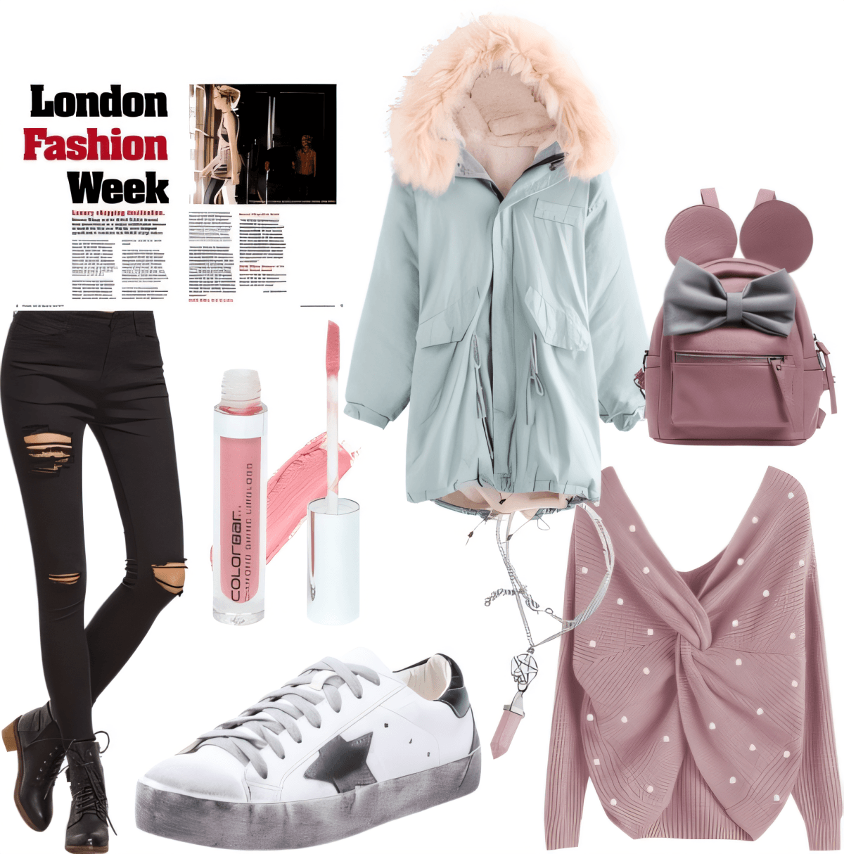 Winter's Whisper: Cozy Chic Meets Urban Edge by Akancha Jain