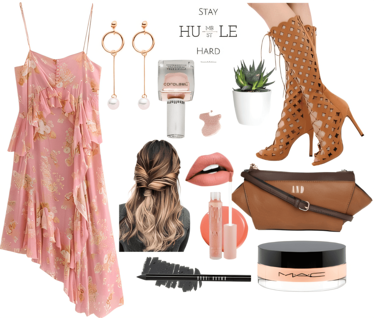Romantic Boho Luxe: Pink Petals & Caramel Dreams Romantic Boho Luxe: Pink Petals & Caramel Dreams by Archika Popli