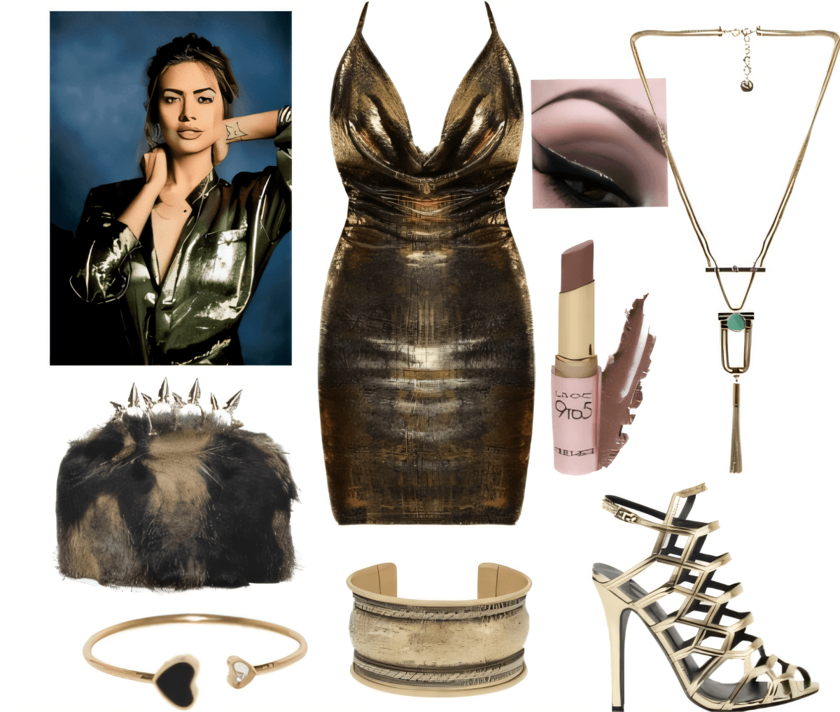 Metallic Maven: Edgy Glamour with a Rock Star Spirit Metallic Maven: Edgy Glamour with a Rock Star Spirit by radhika