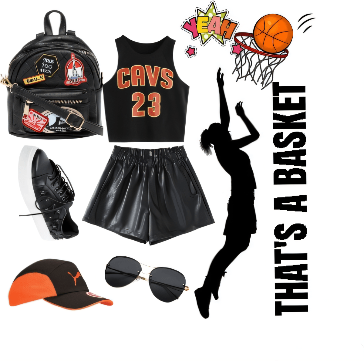 Court Queen: The Ultimate Basketball-Chic Ensemble Court Queen: The Ultimate Basketball-Chic Ensemble by Miloni Jhaveri