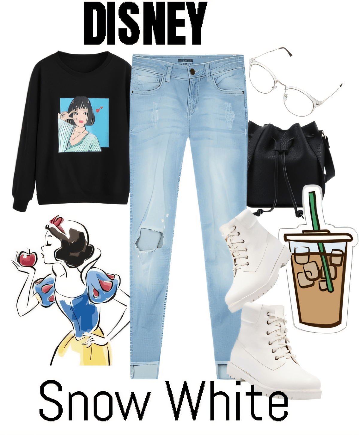 Modern Snow White Street Style: Disney Princess Goes Urban Chic Modern Snow White Street Style: Disney Princess Goes Urban Chic by Pranav Shah