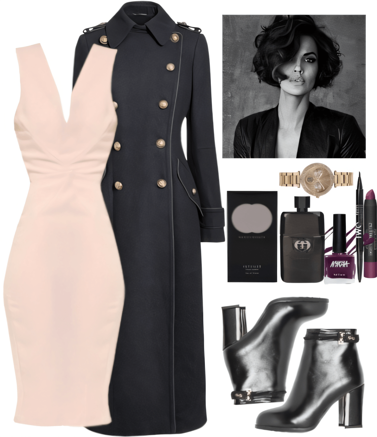 Military Elegance Meets Blush Romance by Milli