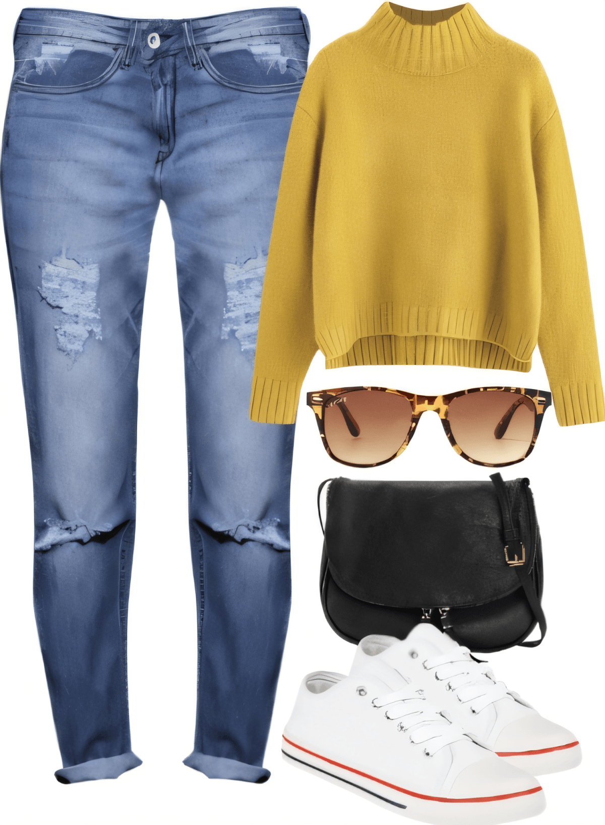 Cozy Casual Chic: The Perfect Mustard & Denim Dream Cozy Casual Chic: The Perfect Mustard & Denim Dream by kiran