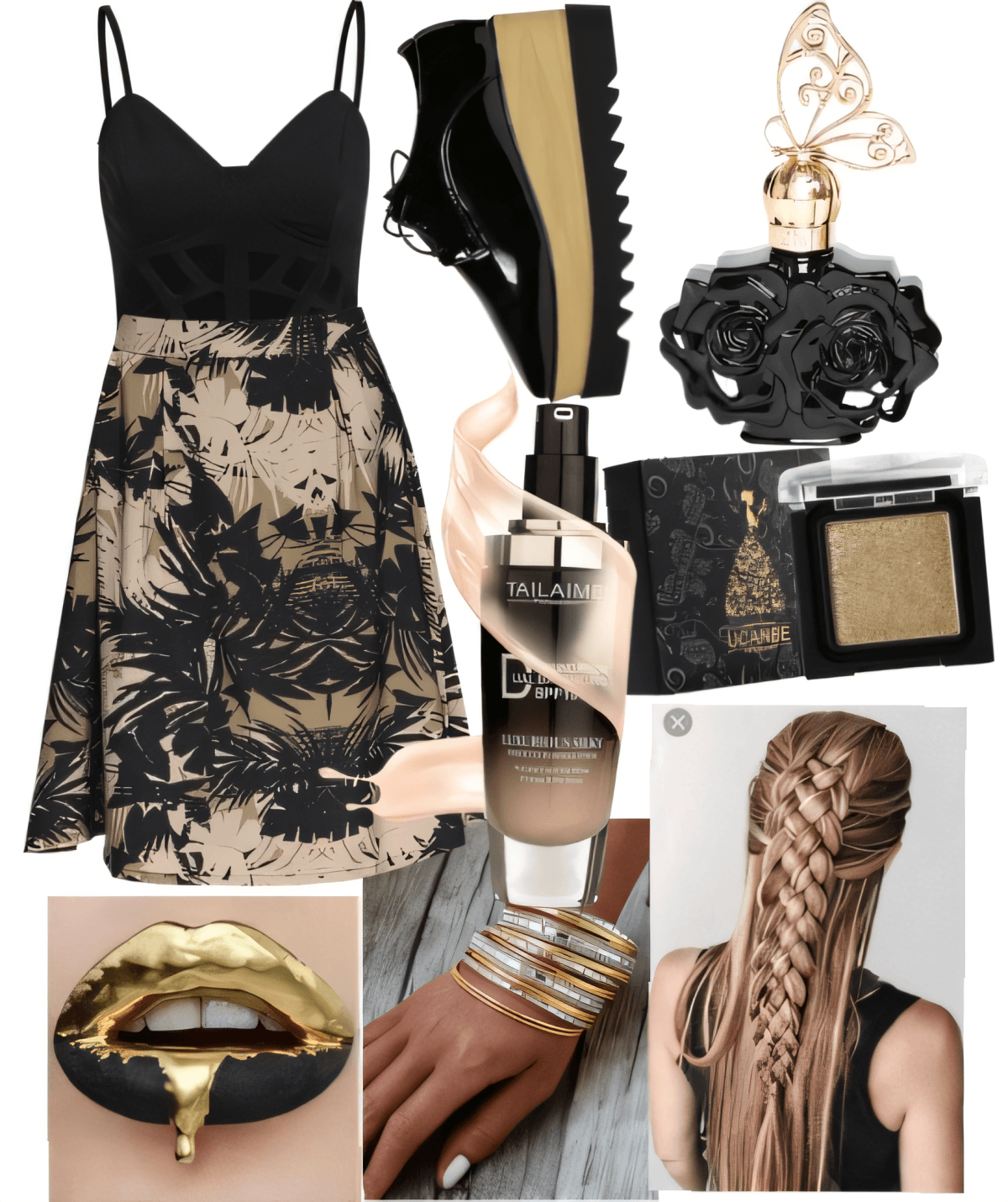 Midnight Glamour: A Black & Gold Fantasy Midnight Glamour: A Black & Gold Fantasy by Miloni Jhaveri