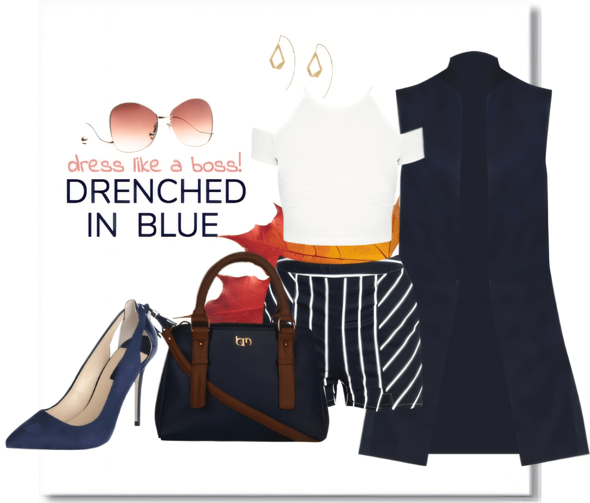 Power Play in Navy: The Modern Boss Lady Edit Power Play in Navy: The Modern Boss Lady Edit by Chetna Gehlot