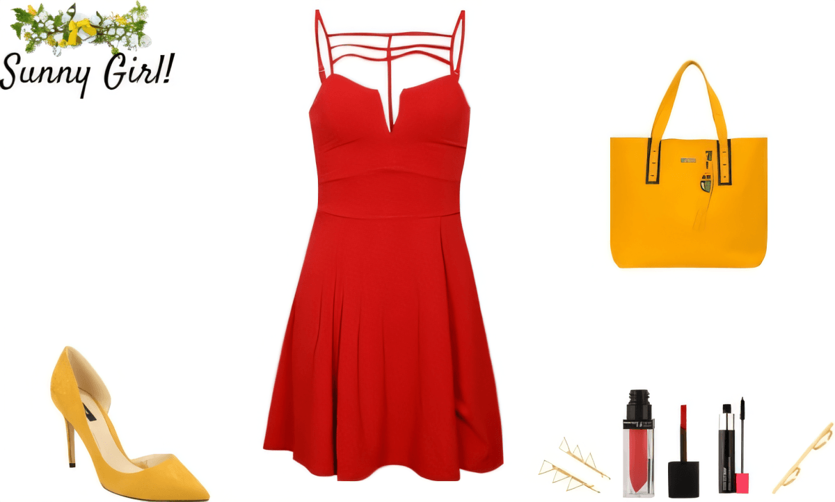 Red Hot Sunshine: A Bold & Beautiful Summer Statement by Talya Verma