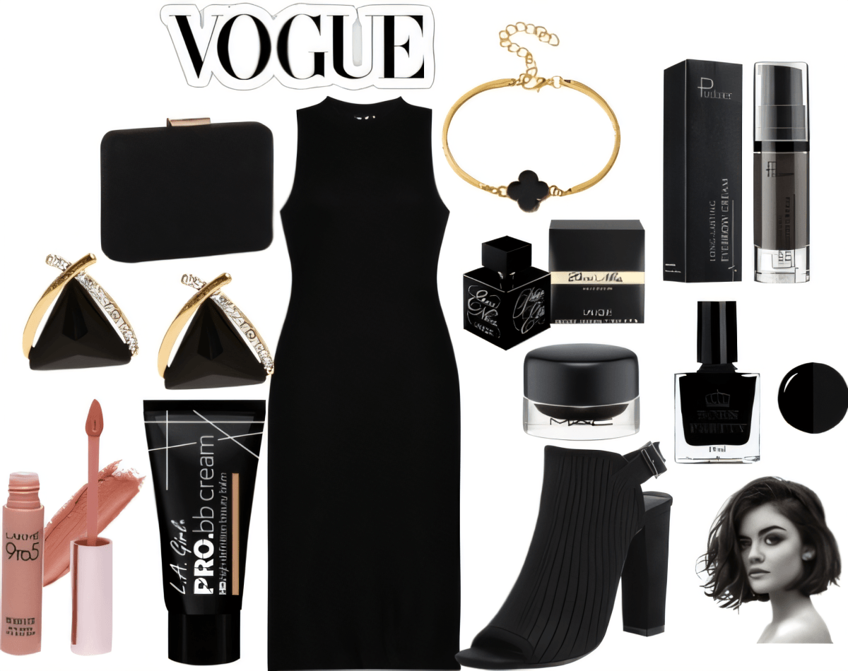 Timeless Noir: The Ultimate Black Dress Power Ensemble by Urvashi modi