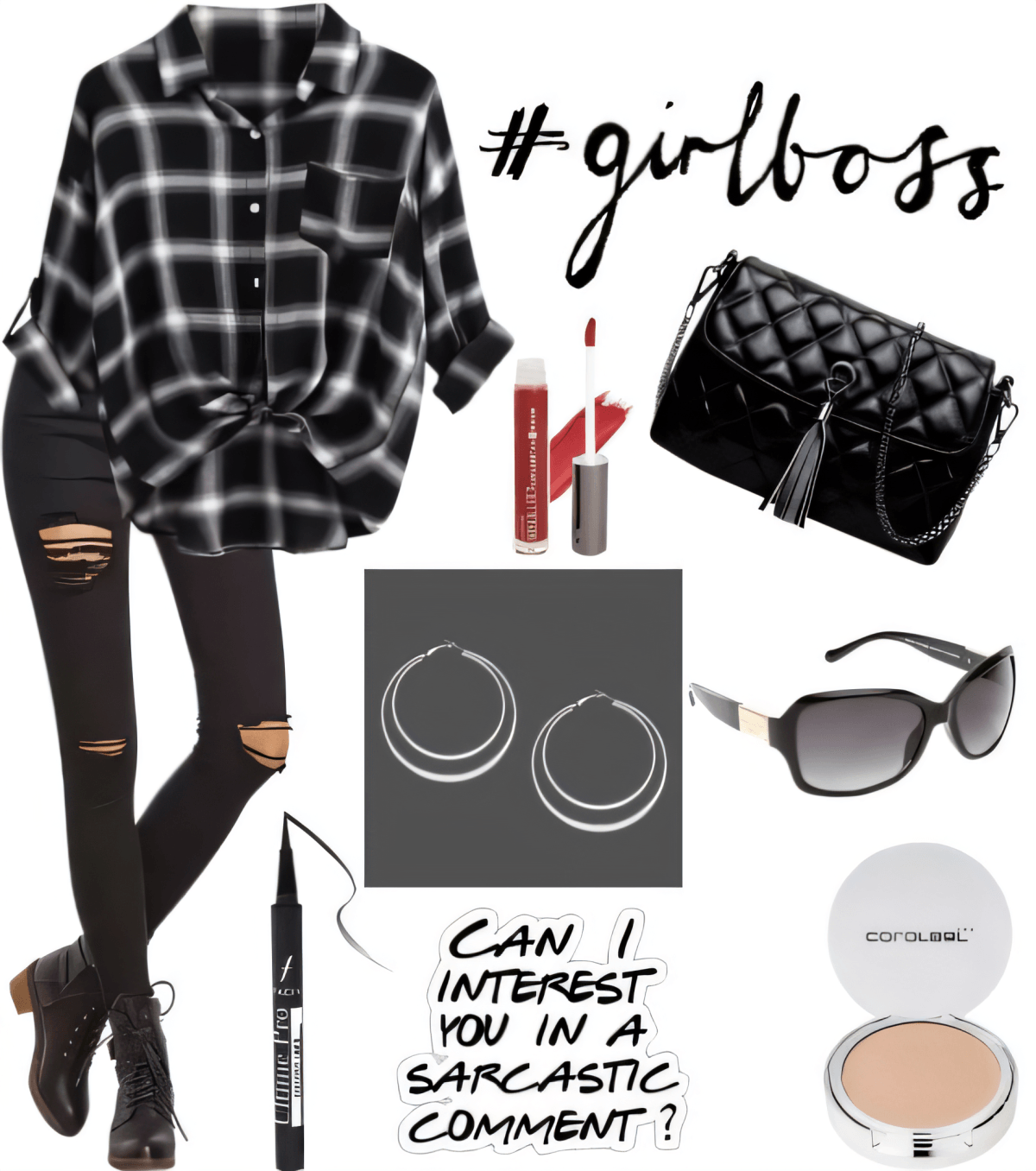 Edgy Boss Lady: The Ultimate Power-Casual Ensemble by Cheryl Dsouza