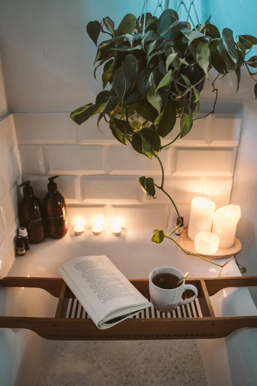 self care with a bath Self-care to take your mind off things