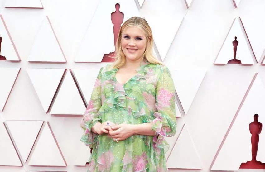 Emerald Fennell at the Oscars emerald fennell oscars runway 2021