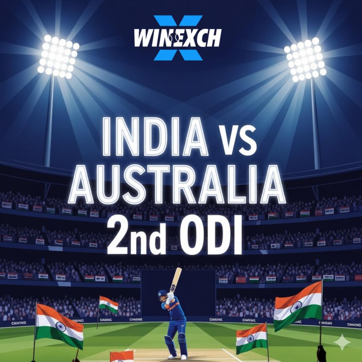 India Falls Short Again: Struggles Continue In 2nd ODI As Australia Clinches Crucial Win – A Winexch Report by Winexchange